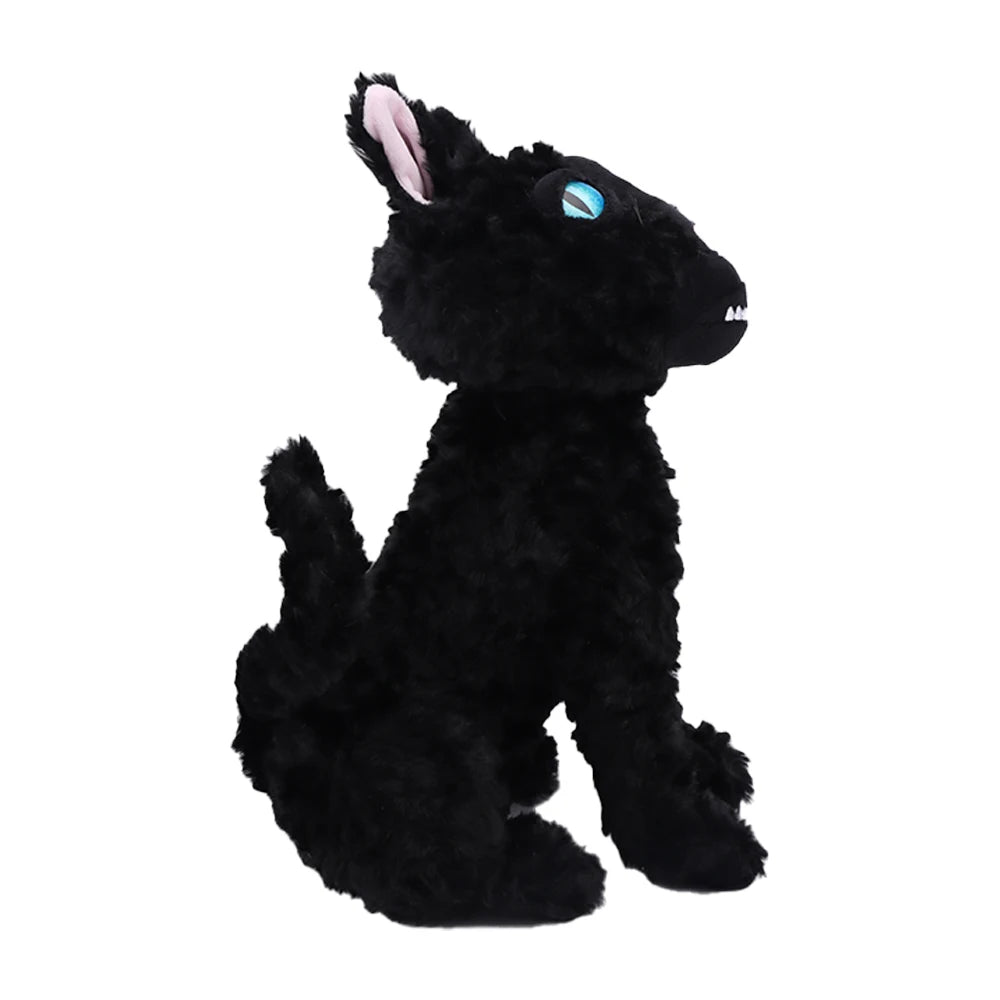 35cm/13.78in Coraline Cat Plush Toys Black Cat Animal Doll Movie Stuffed Animals Toys for Children Birthday Gifts Home Decor