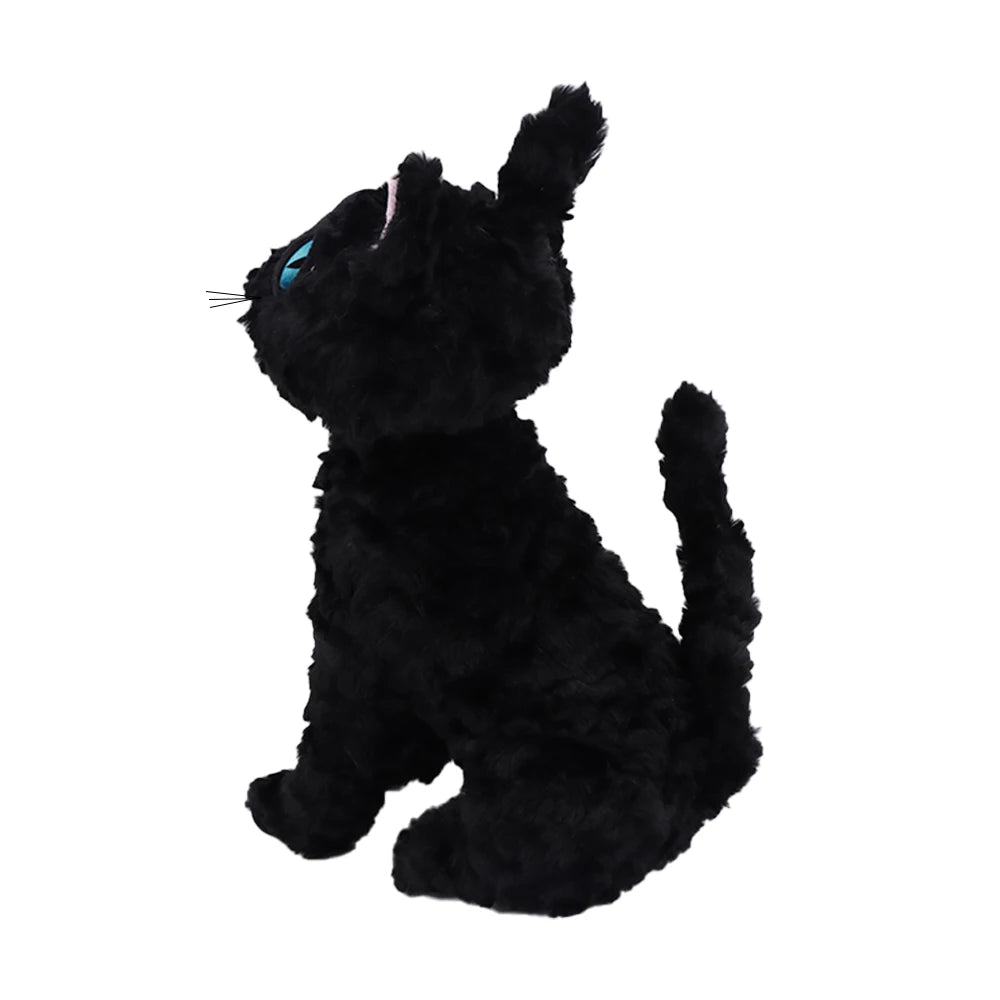 35cm/13.78in Coraline Cat Plush Toys Black Cat Animal Doll Movie Stuffed Animals Toys for Children Birthday Gifts Home Decor